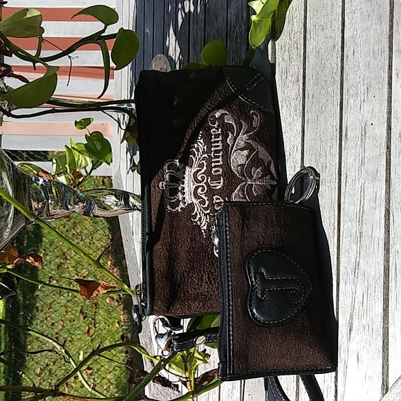 JUICY COUTURE WRISTLET & CHAIN PURSE KEY RING BUNDLE - Picture 4 of 14